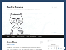 Tablet Screenshot of beercatbrewing.com